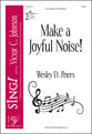 Make a Joyful Noise SATB choral sheet music cover